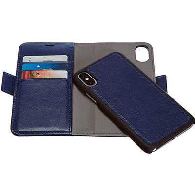 PU Leather Wallet Detachable Case for iPhone X XS MAX