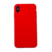6.5 inch  Full Protective Liquid Silicone Cell Phone Cover for iphone XS MAX